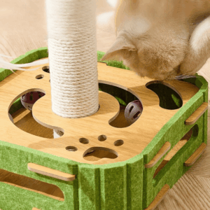 Katzenspielzeug Labyrinth mit Ball